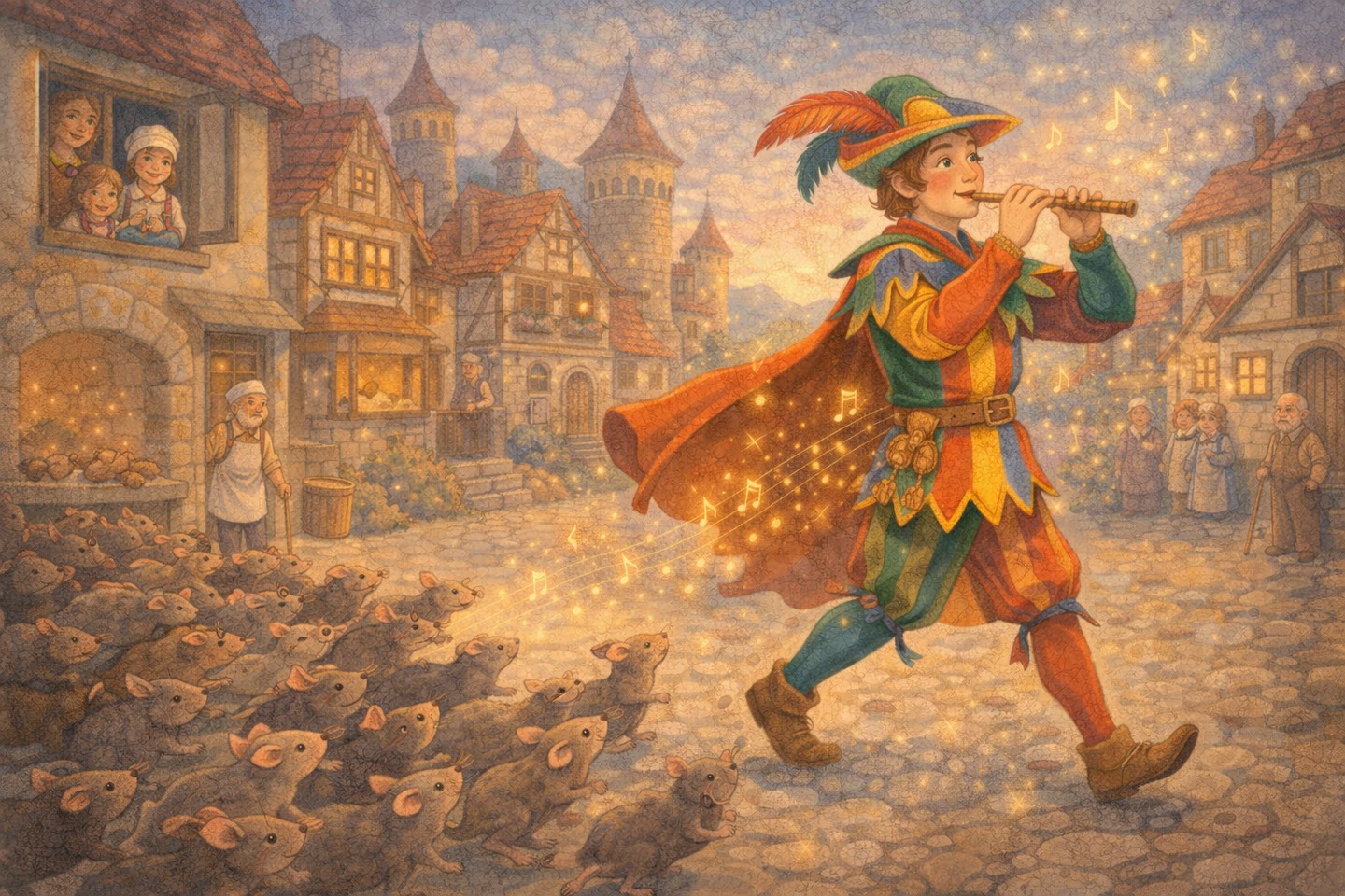 Il Pifferaio Magico e la Musica Incantata