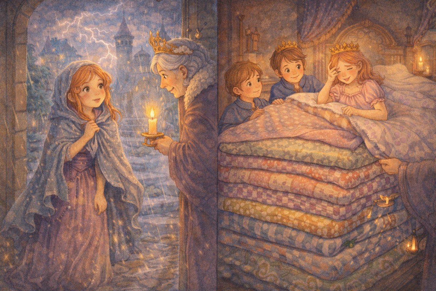 La Principessa sul Pisello e i Venti Materassi