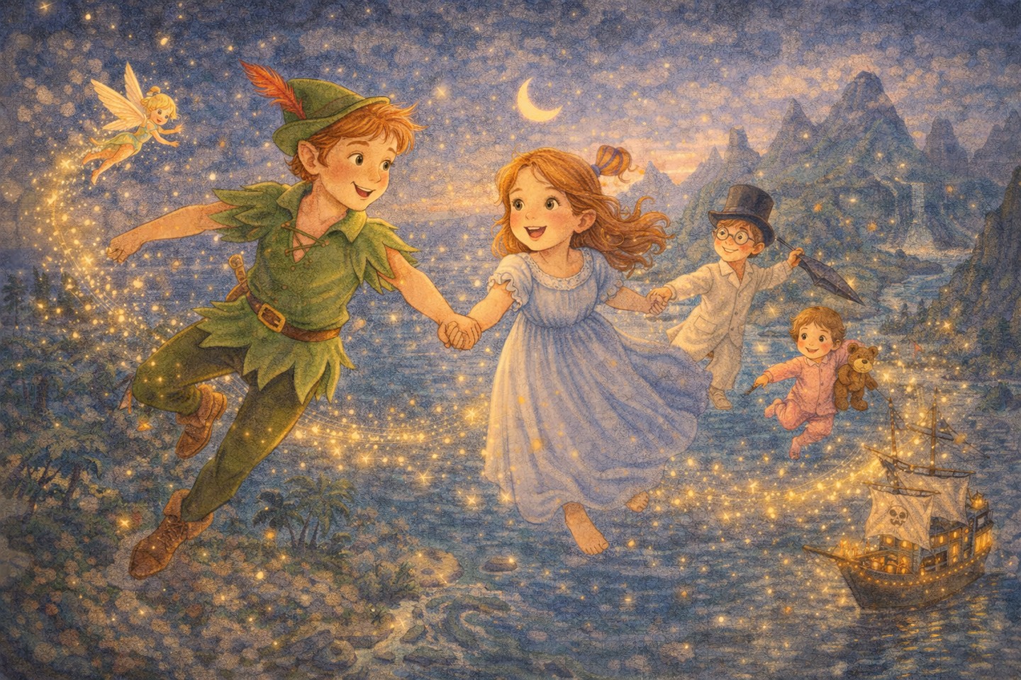 Peter Pan e il Volo verso l’Isola che non c'è