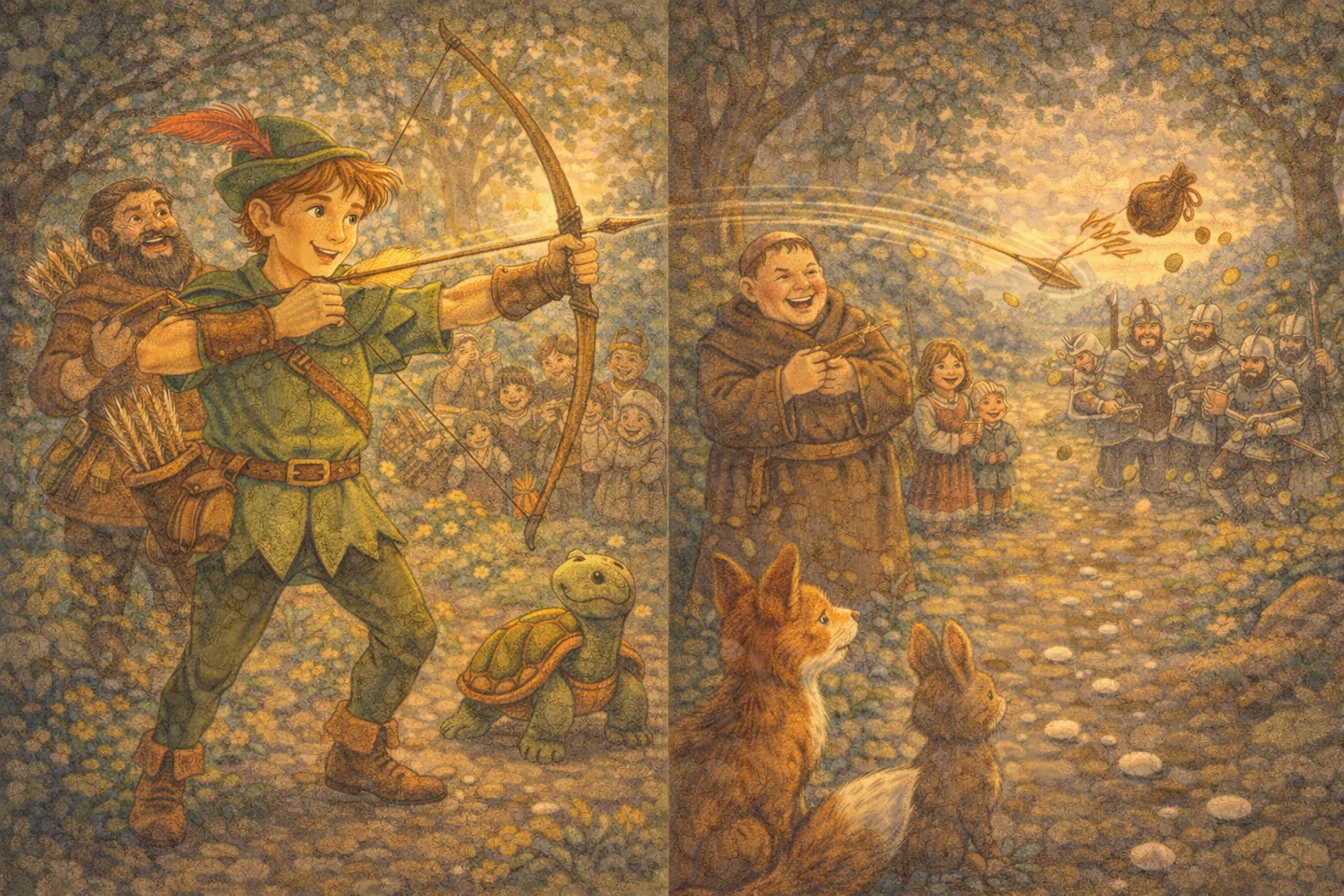 Robin Hood e le Frecce della Bontà