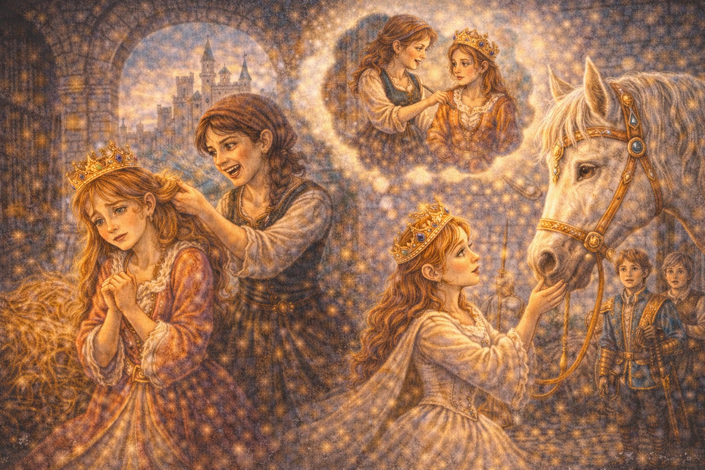 La Guardiana delle Oche e il Cavallo Falada