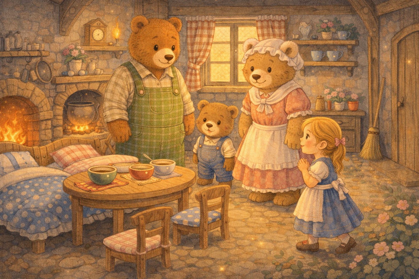 Riccioli d'Oro e i Tre Orsi Gentili