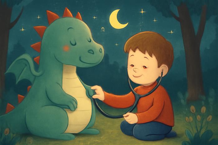 Gioele, il drago e il suono delle foglie danzanti