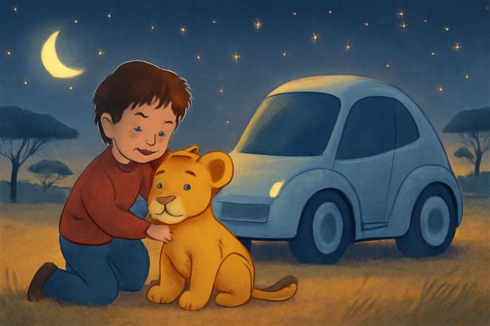 Un nuovo giorno nella savana con Simba