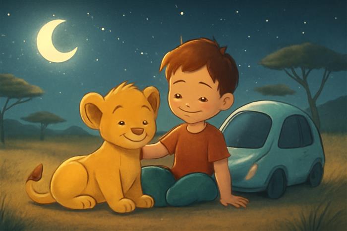 Gioele, Simba e il viaggio verso l’Albero delle Stelle