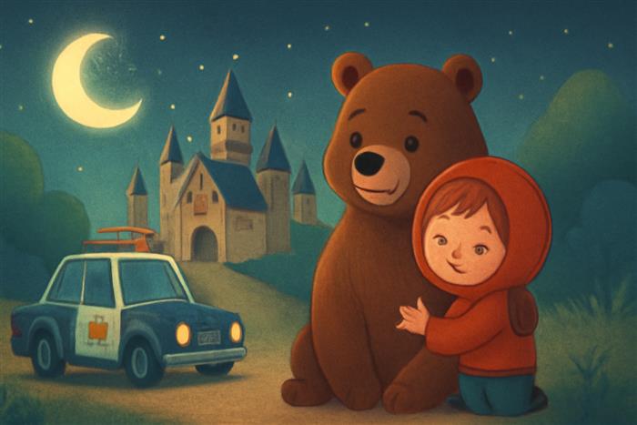 Gioele e l'Orso Bruno al Castello delle Meraviglie