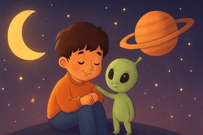 Diego e il sentiero di luci di Saturno