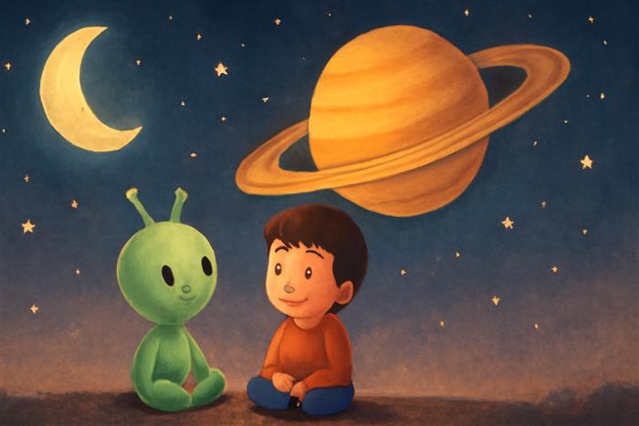 Diego e la pietra che racconta le stelle