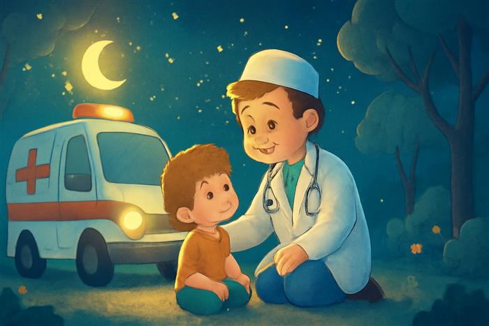 Gioele e l'ambulanza del bosco incantato