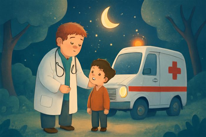 Gioele e l’ambulanza incantata nel luogo fatato
