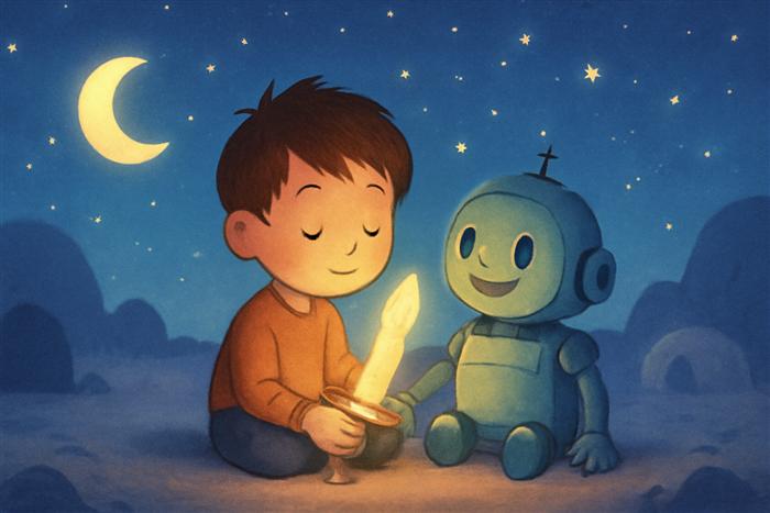 Francesco, Stellino e la luce delle stelle lontane